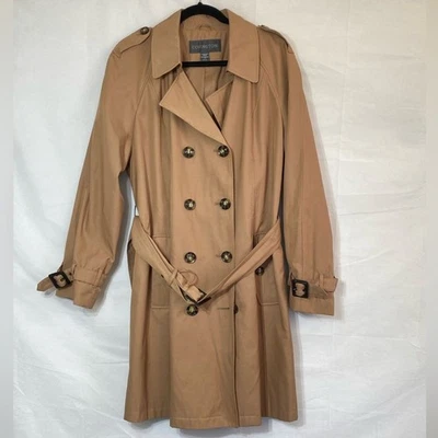 Gabardina Covington para mujer clásica marrón XL excelente estado ver fotos Foto 1 de 4