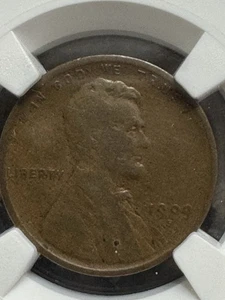 1909-S Lincoln Cent, Much Better Date, NGC F12, Free Shipping - Picture 1 of 4