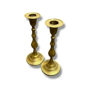 Vintage Messing Kerzenständer Set - Bild 1 von 4