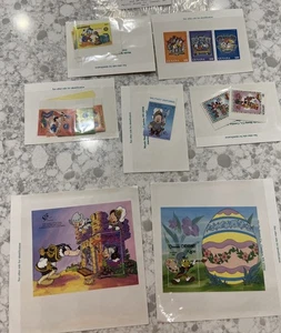 Magical Kingdom of Disney Briefmarkensammlung. 34 postfrische bunte Briefmarken "versiegelt" - Bild 1 von 16