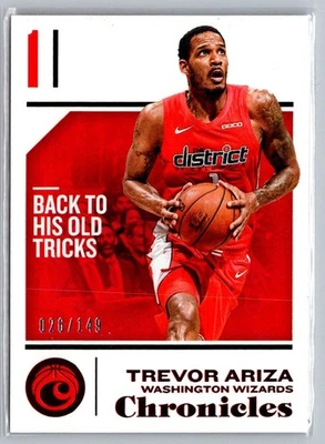 2018-19 Panini Chronicles #95 Trevor Ariza rojo #26/149 Foto 1 de 2