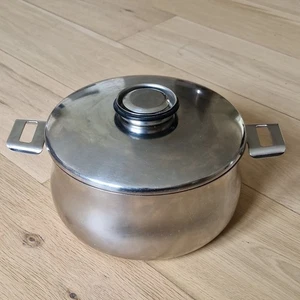 Demeyere Stock Pot With Lid, Handles, 18/10 Stainless Steel - Picture 1 of 11