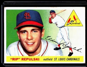 1955 Topps Rip Repulski St. Louis Cardinals #55 ! SET BREAK - Picture 1 of 2