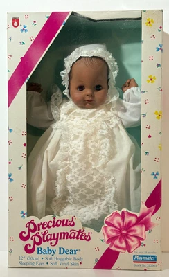 12" 1987 Precious Playmates Black/African Doll--Baby Dear--NEW - Image 1 of 4