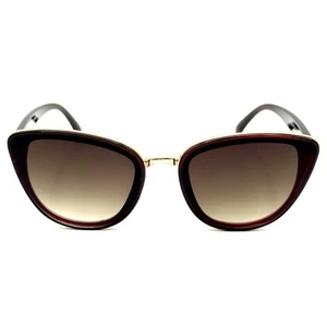 Piranha Designer Cat-Eye Sunglasses Oversize Fashion Frames Gradient Lens Style - Picture 1 of 11