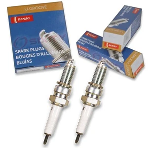 2 pc Denso Standard U-Groove Spark Plug for Honda VTR250 Interceptor 1988 fo - Picture 1 of 5