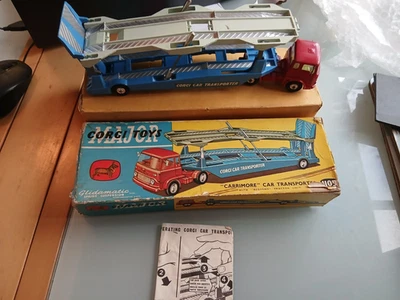 CORGI TOYS 1105 BEDFORD TK TRANSPORTADOR DE COCHES CON CAJA ORIGINAL Foto 1 de 4