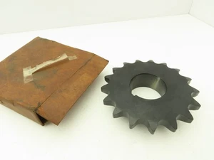 Browning H100Q17 #100 Roller Chain Sprocket 17 Tooth Split Taper Q1 Bushing - Picture 1 of 13