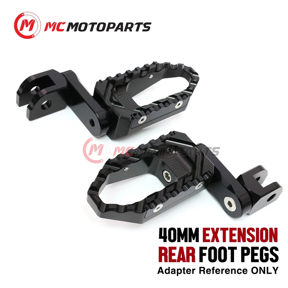 Clavijas anchas traseras ajustables de 1,5 pulgadas para Ducati 848 Streetfighter Foto 1 de 4