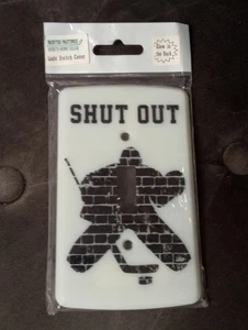 Hockey Light Switch  cover glow in the dark goalie  - Picture 1 of 2