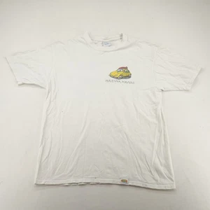 Camisa Loca Hawai'i De Colección Para Hombre Camisa Gráfica Blanca Talla L - Imagen 1 de 16