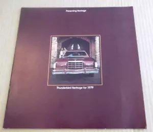 1979 Ford Thunderbird Heritage Dealership Sales Brochure - Picture 1 of 4