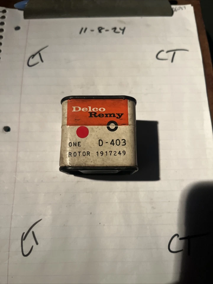 ROTOR DISTRIBUIDOR DELCO REMY D403 / 1917249 DE COLECCIÓN NOS en caja sellada original Foto 1 de 1