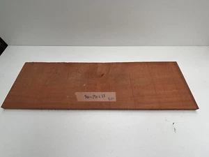 Mahogany Sapele Hardwood Offcut – Rough Sawn Wide Shelf | 940x290x28mm - Picture 1 of 4