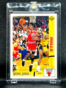 MICHAEL JORDAN - 1st Upper Deck - Iconic Basketball Card - MINT CONDITION BULLS - Imagen 1 de 5