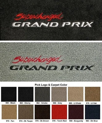 Lloyd Mats Velourtex Pontiac Supercharged Grand Prix Front Floor Mats (2004-06) Foto 1 de 4