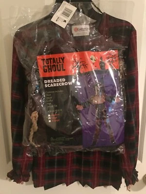 Nuevo Disfraz Espantapájaros Temidos Totally Ghoul Niño Talla Grande Foto 1 de 4