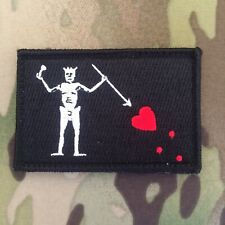 BLACKBEARD'S FLAG MORALE PATCH PIRATE FLAG ST3 NAVY SEAL TEAM 3 DEVGRU REVENGE