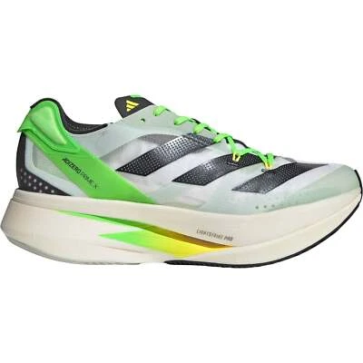 adidas Adizero Prime X Running Shoes Green Carbon Plated Lightweight Trainers - Image 1 of 4