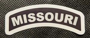 Missouri Mini Rocker Helm Aufkleber State Helmet Sticker - Bild 1 von 1