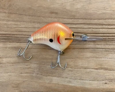 Señuelo Crankbait Bagley's Divin' B1 DB1 todo latón vintage - NGF Nell's Goldfish Foto 1 de 4