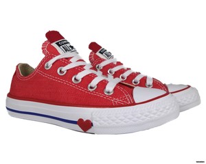 red converse youth size 3
