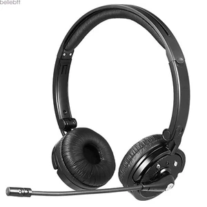 Bluetooth Headset Headphone with Mute Button Mic for Driver Office Call Center - Bild 1 von 14