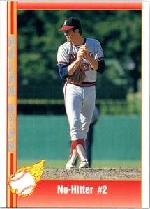 1991 Pacific Nolan Ryan Texas Express I #26 No-Hitter Number 2 used