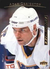 1995-96 (BLUES) Upper Deck Electric Ice Gold #375 Adam Creighton
