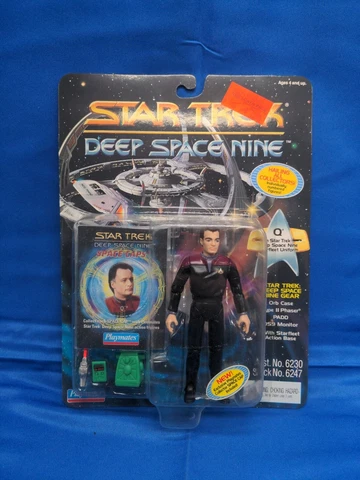 Star Trek Deep Space Nine Q In Starfleet Uniform NEW  Playmates 1994 DS9 Cover