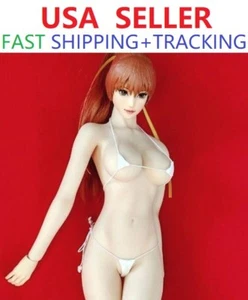 1/6 Sexy White Bikini Swimming Wear For CUSTOM 12" PHICEN Female Figure - Picture 1 of 4