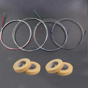 1 Set Pipa Strings Asia Instrument China Pipa String Steel Core 4 Adhesive Tape - Picture 1 of 6