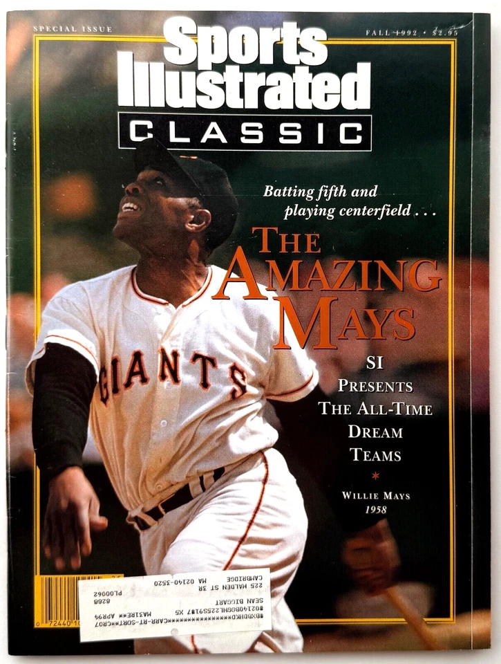 Sports Illustrated, осень 1992, специальный выпуск, Вилли Мэйс на обложке - Изображение 1 из 4