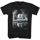 Amityville Horror Tall T-Shirt Black And White House Black Tee