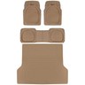 4PC Universal Floor Mats For Auto Car SUV Van All Weather Heavy Duty Beige Set E - Foto 6