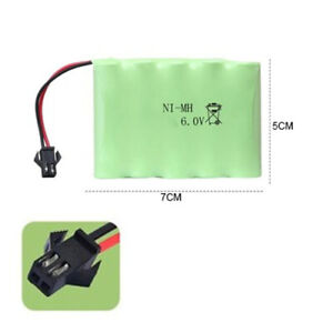 6V 1600mAH NI-MH Rechargeable Battery Pack For Radio Remote Control Car Toy