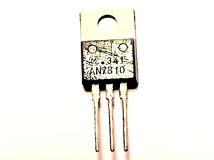 AN7810  Panasonic (Matsushita)  10V Positive Voltage Regualtor TO-220   1  pc - Picture 1 of 1