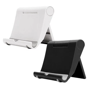 2PCS Universal Foldable Desk Tabletop Phone iPad Tablet Stand Holder Adjustable - Picture 1 of 14