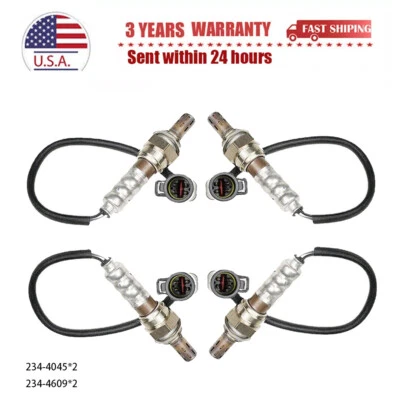 4 sensores de oxígeno arriba y abajo para Ford Crown Victoria y Lincoln Town Car 2000-11 4,6 L Foto 1 de 4
