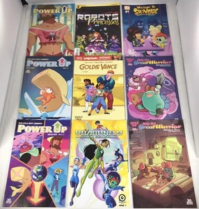 LOT OF 16 KIDS COMICS- POWER UP / LUNA VAMPIRE / GREAT WARRIOR / BAKER STREET + - Picture 1 of 2