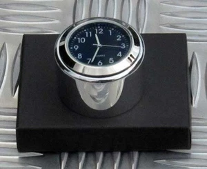 New British Made Smooth Triumph Bonneville® / Thruxton Stem Nut Clock - Picture 1 of 1
