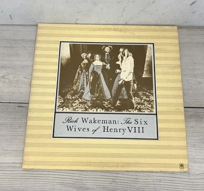RICK  WAKEMAN LP THE   SIX  WIVES  OF  HENRY  VIII - Imagem 1 de 4