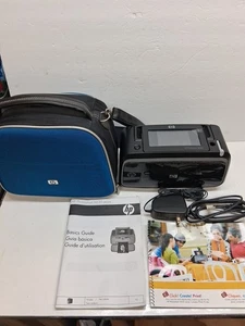 HP Photosmart A636 kompakter Fotodrucker Touchscreen mit Tragetasche - Bild 1 von 9