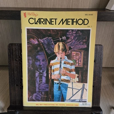 Mel Bay's Clarinet Method Vol. 1 – Vintage Music Lesson Book for Beginners - Image 1 of 4