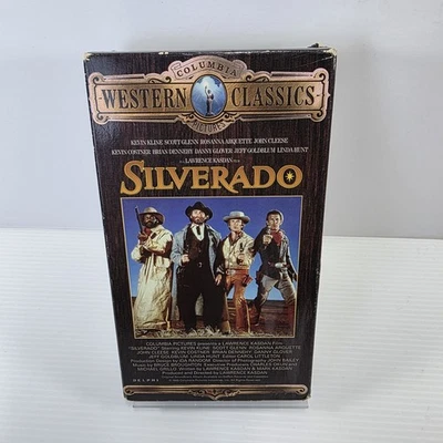 Silverado (VHS) Kevin Kline, Danny Glover (Columbia Western Classics) - Image 1 of 3