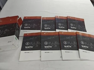 LIFEPAC 8th Grade Math units 3-10 - Foto 1 di 1