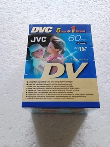 6er-Pack JVC Mini DV 60/90 Kassetten Tape NEU und OVP - Bild 1 von 3
