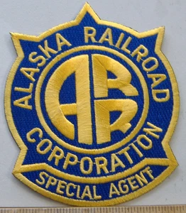 ALASKA RAILROAD CORPORATION SPECIAL AGENT FABRIC PATCH - Picture 1 of 1
