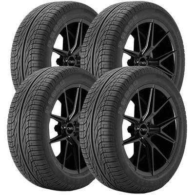 (QTY 4) 185/70R15 Pirelli P6000 Powergy 89W SL Black Wall Tires Foto 1 de 4