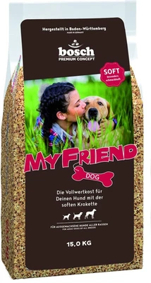 Bosch My Friend Softbrocken 15kg Trockenfutter ausgewogene Vollnahrung Hund - Bild 1 von 4